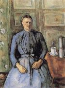 Paul Cezanne, Woman with Coffee Pot